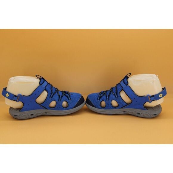 BOYS COLUMBIA TECHSUN WAVE SANDALS SIZE 2 Youth Closed Toe Water Shoes Blue - Picture 6 of 10